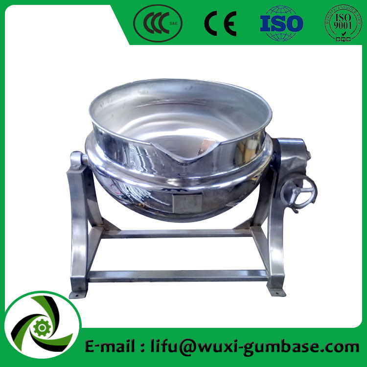 tilting jacketed cooking kettle	