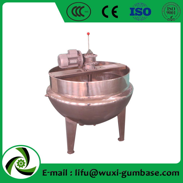 tilting jacketed cooking kettle	